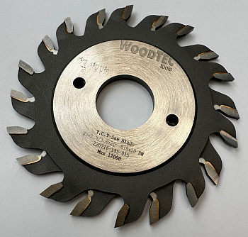    WoodTec  -  Ø80  20  2,8-3,6 Z = 10 + 10