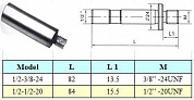  2 / 1/2"-20UNF   (101.5),   